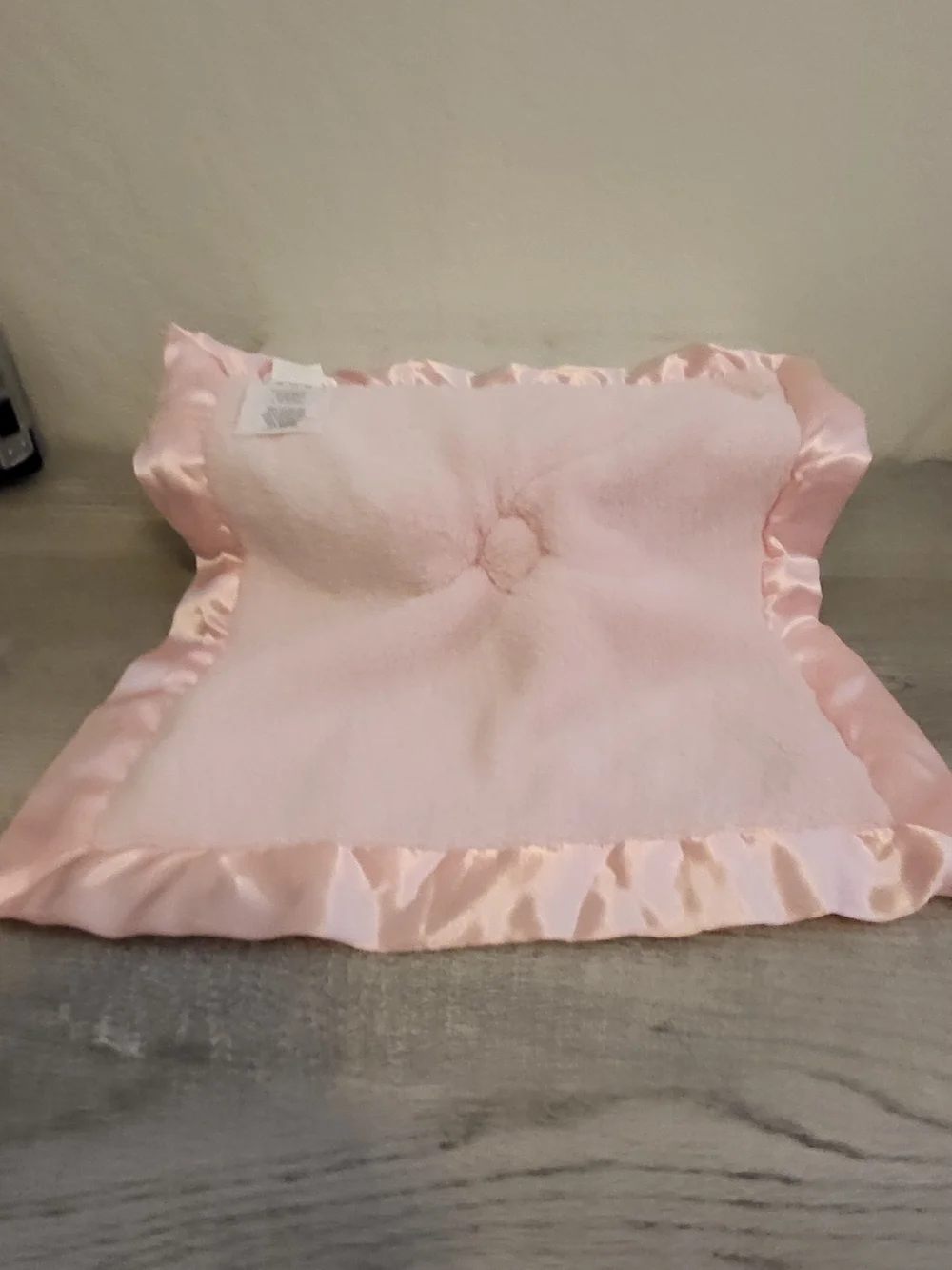 Ugg Plush Pink Bear Security Blanket for Kids
